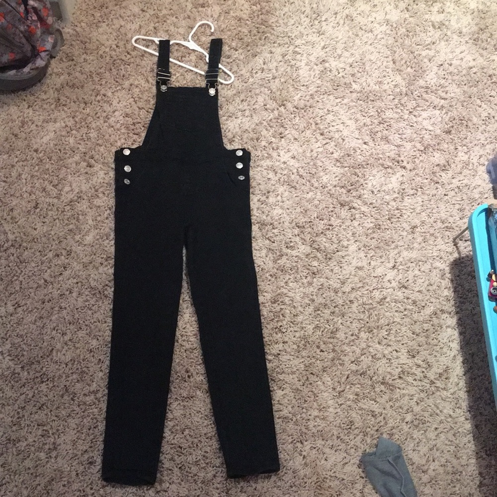 7 FOR ALL MANKIND black overalls
